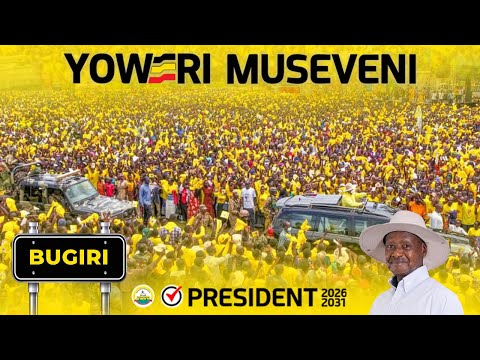 President Museveni campaigns in Bugiri