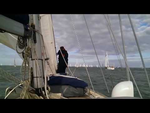 Isle of Wight, Round The Island Race, 2013.  Pirates of the good ship Aquila. Yarr!!!