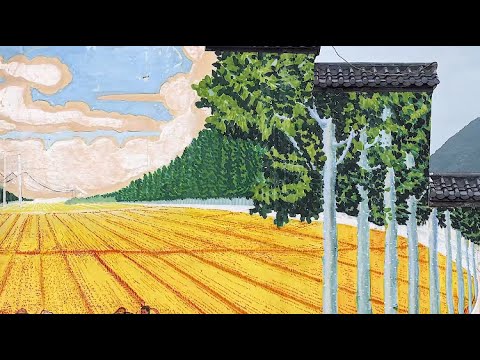 Revitalizar uma aldeia através da arte e mudar a vida dos residentes na província de Shaanxi