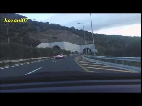 The New Highway from Kozani to Thessaloniki