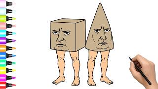 How to Draw Kubaratubarakutabarang dan Stozungdungdung   Brainrot