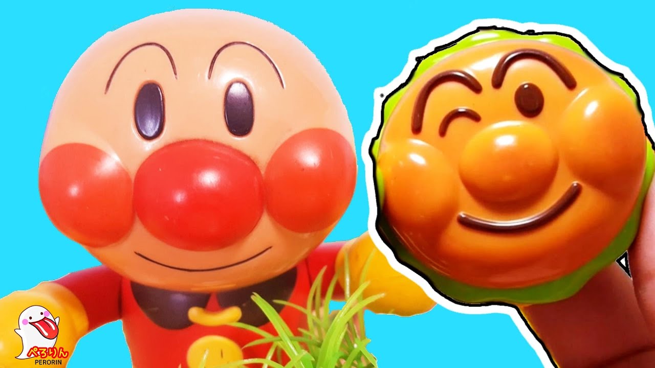 アンパンマン おもちゃのハンバーガー屋さんにバイキンマンも行ったよ🎵