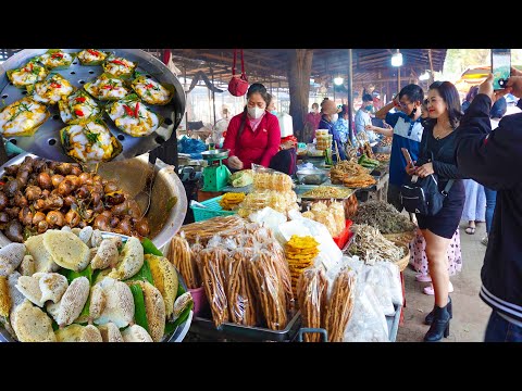 Cambodian Yummy Fast Foods @ Countryside - Snail, Crabs, Chicken, Bee, Fish, & More