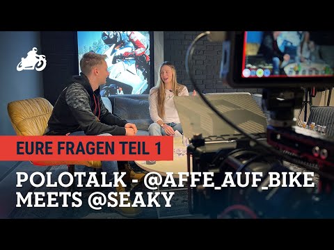 Antworten auf Eure Fragen! @affeaufbike und @realSEAKY im Talk bei POLO - Teil 1