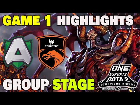 ALLIANCE VS TNC PREDATOR GAME 1 One Esports World Pro Invitational