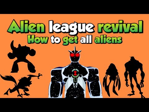 How to get all aliens in alien league revival #roblox #ben10 