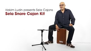 Sela Cajon - Hakim Ludin presents the Cajon Revolution: Sela Snare Cajon Kit