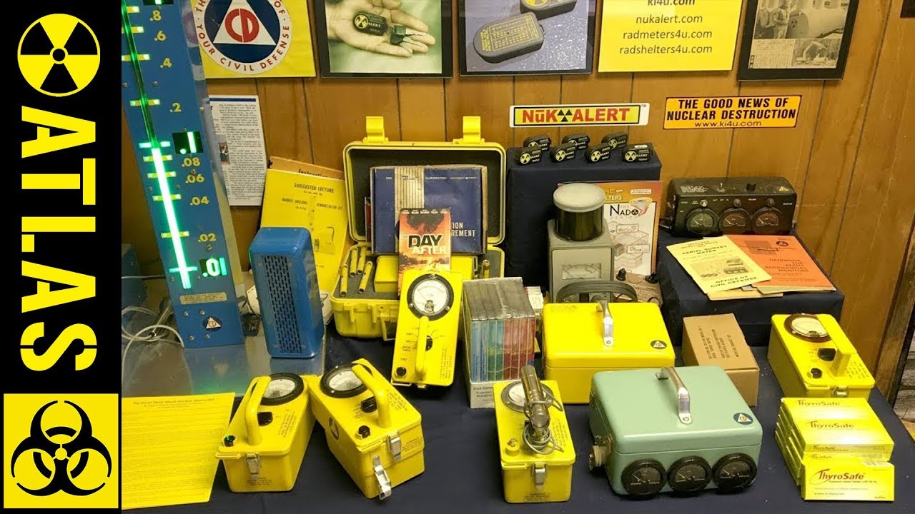 How Long Do You Need To Stay in Your BUNKER After A Nuclear Bomb? - Radiation Detectors