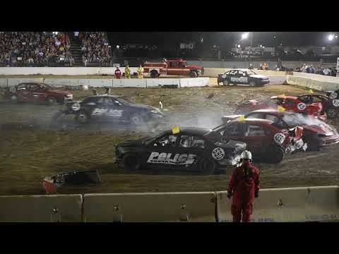 Demolition Derby Police VS Firefighter