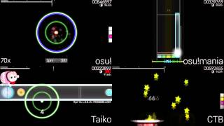 preview picture of video 'osu! All Gamemodes Montage - Paradise Lost [HYPER]'