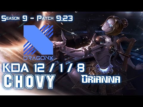 DRX Chovy ORIANNA vs CASSIOPEIA Mid - Patch 9.23 KR Ranked