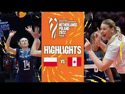 🇵🇱 POL vs. 🇨🇦 CAN - Highlights  Phase 2| Women's World Championship 2022
