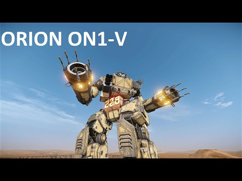 Magic armor. Orion ON1-V. MechWarrior Online (MWO).