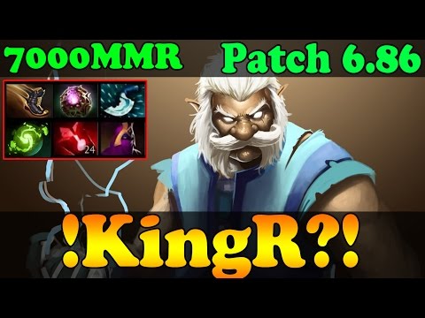 Dota 2 - !KingR?! 7000 MMR Plays Zeus Vol 1 - Ranked Match Gameplay!
