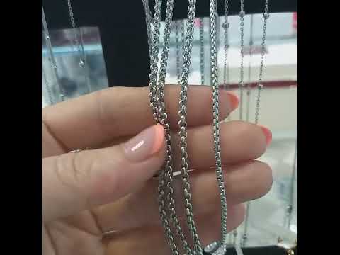 Цепочки из стали: лисий хвост; панцирное, якорное, фантазийное и плетения шопард