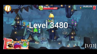 Angry Birds 2 level 3480