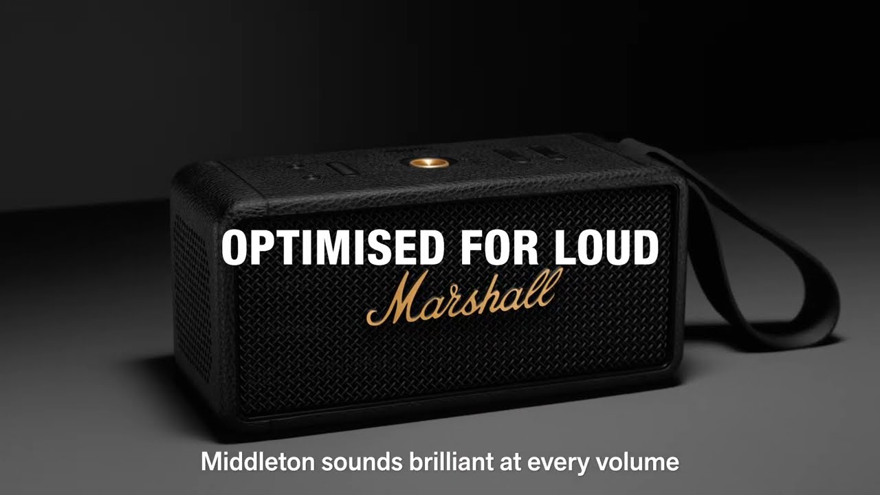 video Loa Bluetooth Marshall Middleton chính hãng 0