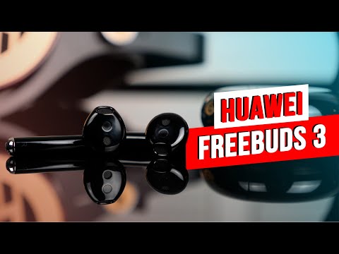 Наушники Huawei Freebuds 3 CM-H-Shark красный - Видео