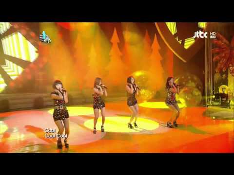 111222 JTBC Music on Top - Sistar - So Cool