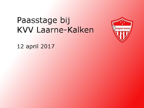 20170412 Paasstage bij KVV Laarne-Kalken