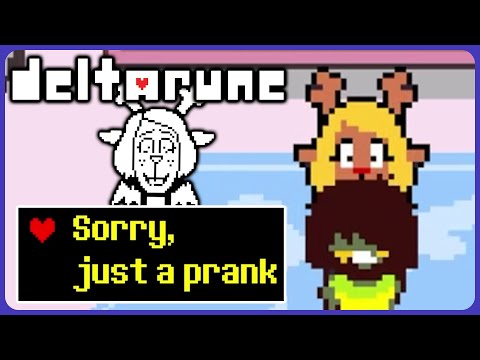 Forcing the ThornRing on Noelle ( All Dialogue options ) - Deltarune Chapter 4 Weird Route