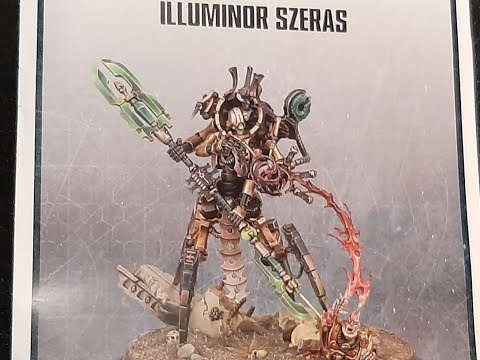 Lets Build EP 21The Hardest Lets Build So Far Illuminor Szeras for my Necron Army for Games of 40K