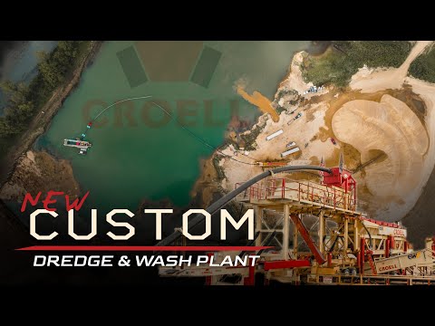 Inside Croell Inc’s NEW CUSTOM Dredge & Wash Plant | Clermont, Iowa