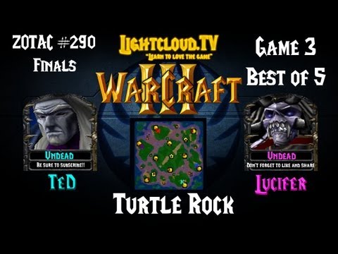TeD (UD) VS Lucifer (UD) - WC3 G3 - ZOTAC #290 Finals
