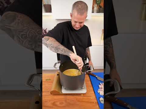 Seafood chowder 🦐 #shortvideo