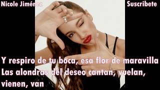 POR DEBAJO DE LA MESA   Ana Guerra Letra