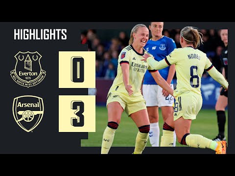 HIGHLIGHTS | Everton vs Arsenal (0-3) | Premier League | Foord, Mead, Nobbs