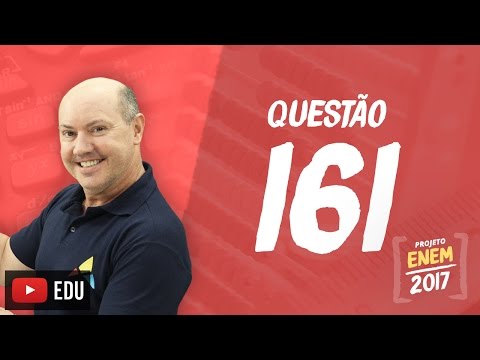 Enem 2016 - Matemática | Questão 161 (Caderno Rosa)