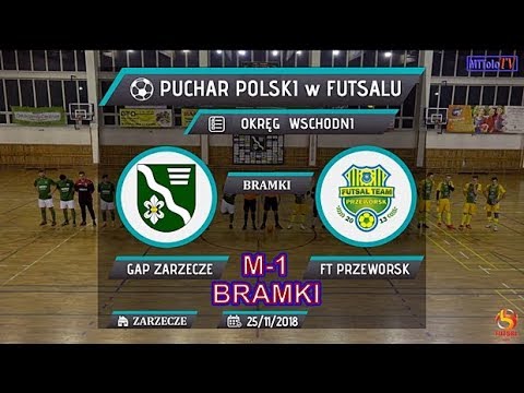 M1 Bramki Futsal GAP Zarzecze - FT Przeworsk [2018-11-25]