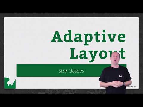 Size Classes Introduction to Adaptive Layout raywenderlich com