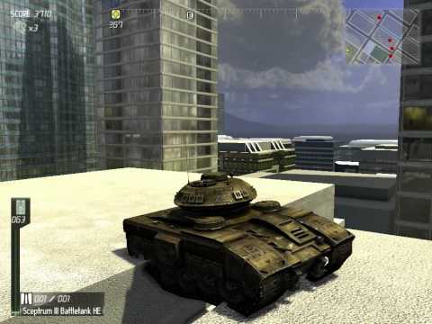 Earth Defense Force: Insect Armageddon - Tank on the Roof
