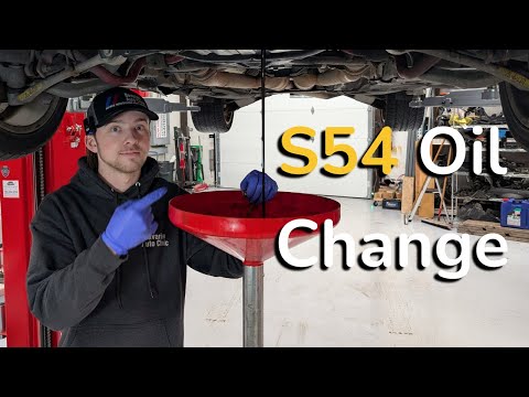 BMW E46 M3 Oil Change