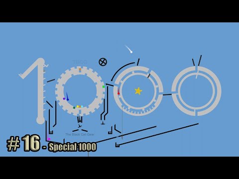 Special 1000+ - Algodoo Marble Race