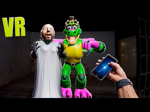 VR УКРАЛ ГИГА МОНТИ У БАБКИ ГРЕННИ И ЗАБРАЛ ПЕНСИЮ В БОНЕЛАБ FNAF BONELAB COOP MOD