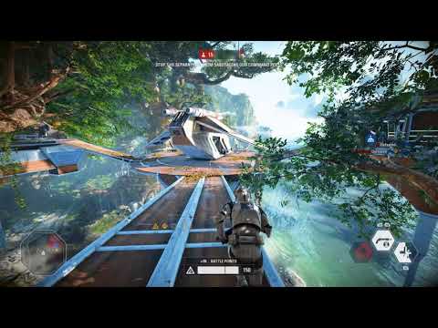 501st Defend Kashyyyk - Star Wars Battlefront 2 Strike Gameplay