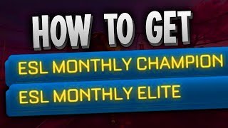 How to Get ESL Monthly Elite/ESL Monthly Champ Titles - Rocket League