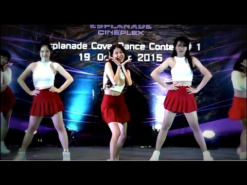 "DOL" cover "Short Hair+Heart Attack" (AOA) @ "Esplanade Cover Dance Contest"