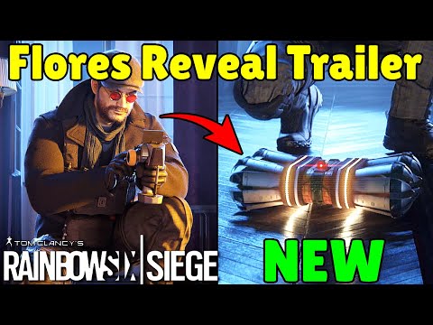 The *NEW* Attacker Flores Reveal Trailer : Crimson Heist Operator Cinematic - Rainbow Six Siege