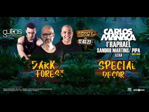 I'RAPHAEL LIVE @ INFINITY CLUB W/ CARLOS MANAÇA & GUITOS LIVE PERCUSSION