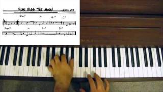 Jazz Piano Chord Voicings - Thelonious Monk Voicings