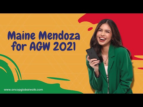 Maine Mendoza for ANCOP Global Walk 2021