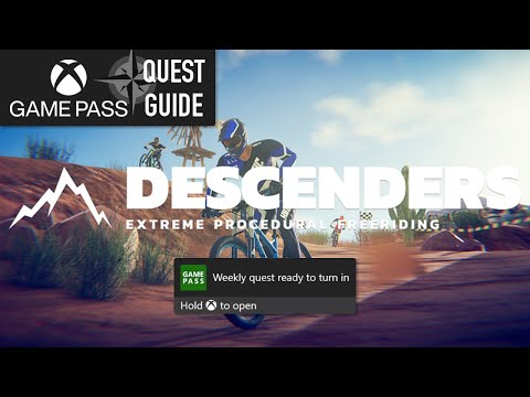 Descenders Weekly Xbox Game Pass Quest Guide - Earn 20,000 Reputation