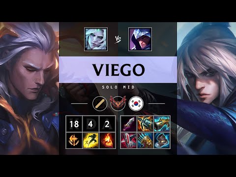 Viego Mid vs Talon: Quadra Kill, Legendary - KR Grandmaster Patch 25.S1.1