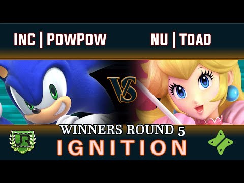 Ignition #210 WINNERS ROUND 5 - InC | PowPow (Sonic) vs NU | Toad (Peach)