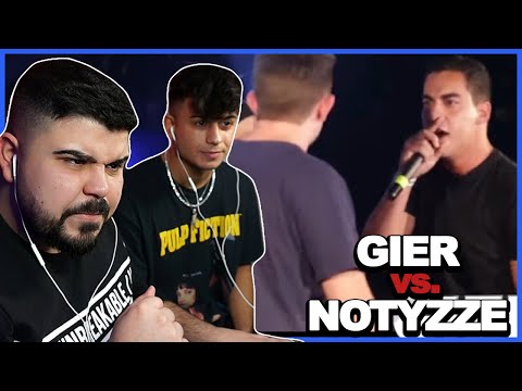 GIER WIRD ZERSTÖRT!! 😨 NOTYZZE vs. GIER bei RAP am MITTWOCH | Reaction