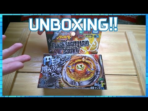 BeyGa - Unboxing Flash Sagittario 230WD